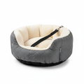 Car seat pet safety booster white background