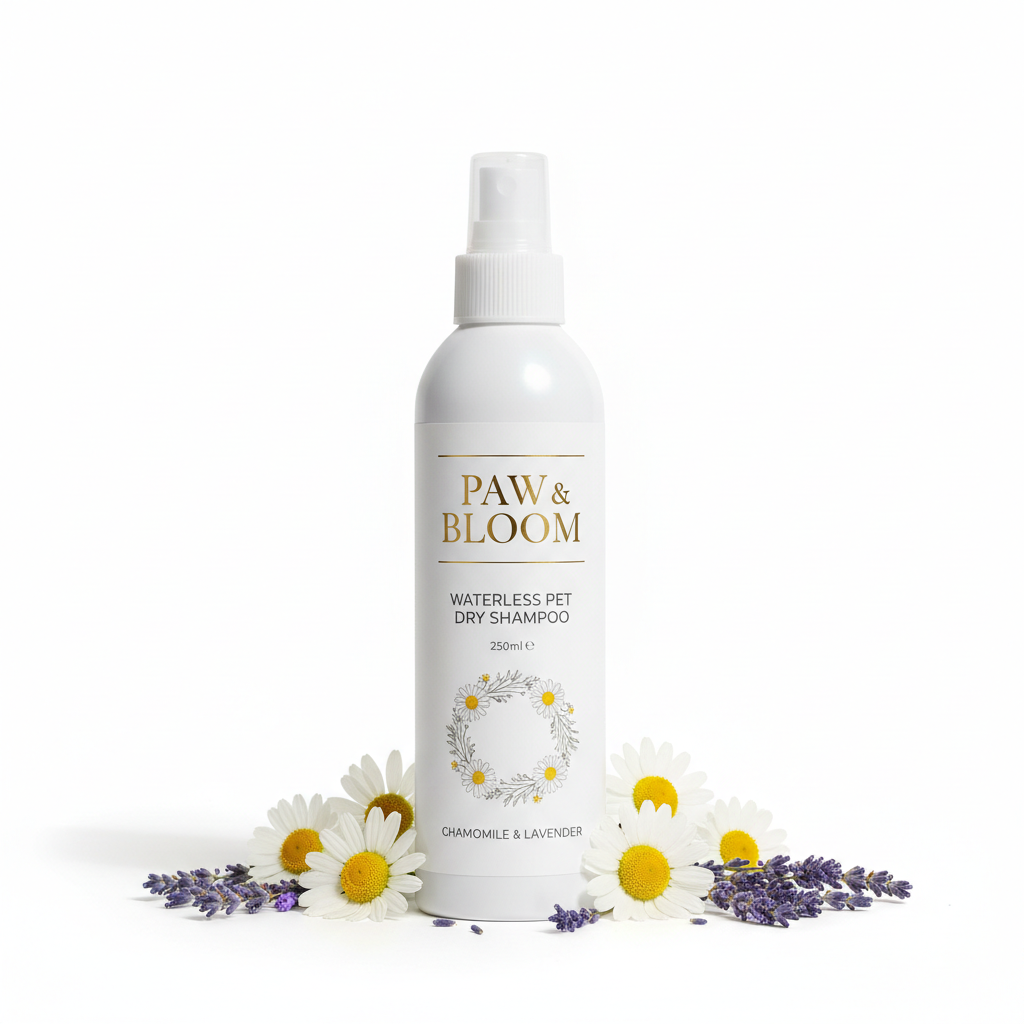 Waterless Pet Dry Shampoo Spray product shot
